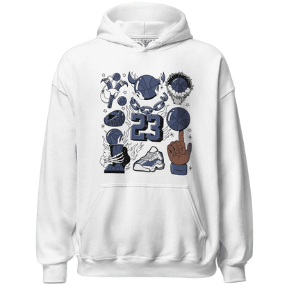 Low-Diffused-Blue-11s-Hoodie-Match-Neclaces-Number-23