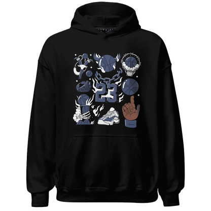 Low-Diffused-Blue-11s-Hoodie-Match-Neclaces-Number-23