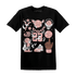 Low Legend Pink 11s T Shirt Match Neclaces Number 23 - NastyJamz
