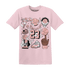Low Legend Pink 11s T Shirt Match Neclaces Number 23 - NastyJamz