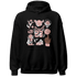 Low Legend Pink 11s Hoodie Match Neclaces Number 23 - NastyJamz