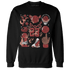 Dune Red 13s Sweatshirt Match Neclaces Number 23 - NastyJamz