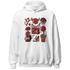 Dune Red 13s Hoodie Match Neclaces Number 23 - NastyJamz