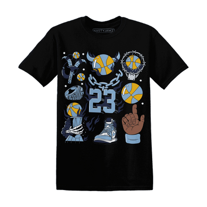 First In Flight 1s T Shirt Match Neclaces Number 23 - NastyJamz