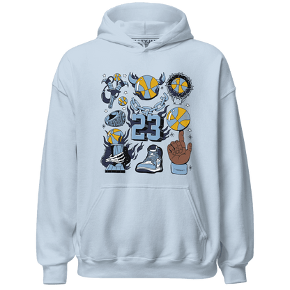 First In Flight 1s Hoodie Match Neclaces Number 23 - NastyJamz