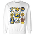 Low OG Canary TVSC 1s Sweatshirt Match Neclaces Number 23 - NastyJamz