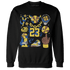 Low OG Canary TVSC 1s Sweatshirt Match Neclaces Number 23 - NastyJamz