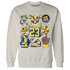Low OG Canary TVSC 1s Sweatshirt Match Neclaces Number 23 - NastyJamz