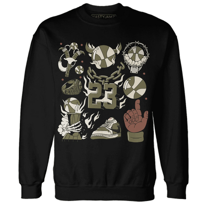 Medium-Olive-1s-NastyJamz-Sweatshirt-Match-Neclaces-Number-23