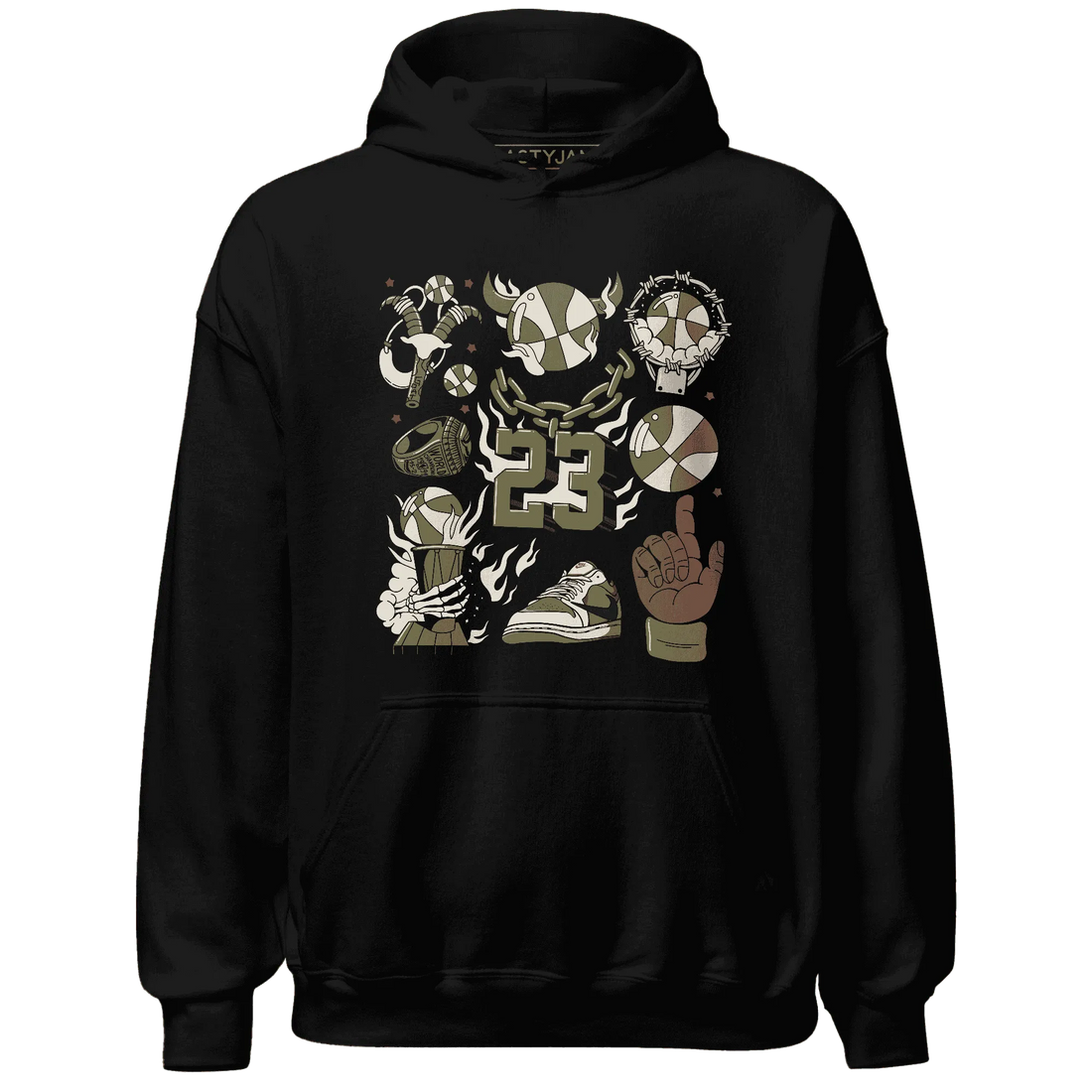 Medium-Olive-1s-NastyJamz-Hoodie-Match-Neclaces-Number-23