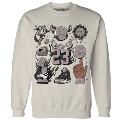 Black-Violet-Ore-3s-NastyJamz-Sweatshirt-Match-Neclaces-Number-23