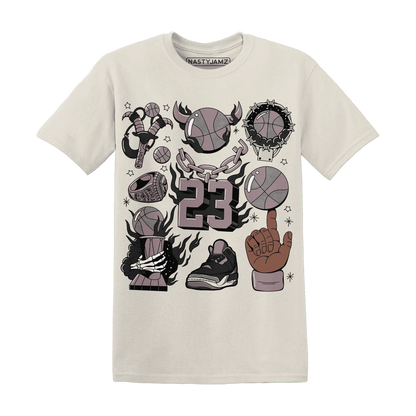 Black-Violet-Ore-3s-NastyJamz-T-Shirt-Match-Neclaces-Number-23