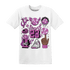 GS Hyper Violet 4s T Shirt Neclaces Number 23 - NastyJamz