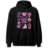 GS Hyper Violet 4s Hoodie Match Neclaces Number 23 - NastyJamz