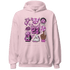 GS Hyper Violet 4s Hoodie Match Neclaces Number 23 - NastyJamz