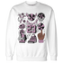 Orchid-Neutral-Grey-Black-White-4s-Sweatshirt-Match-Neclaces-Number-23