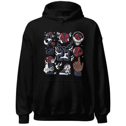 White-Navy-6s-Hoodie-Match-Neclaces-Number-23