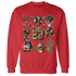 AM-90-Dark-Sage-Solar-Red-Sweatshirt-Match-Neclaces-Number-23
