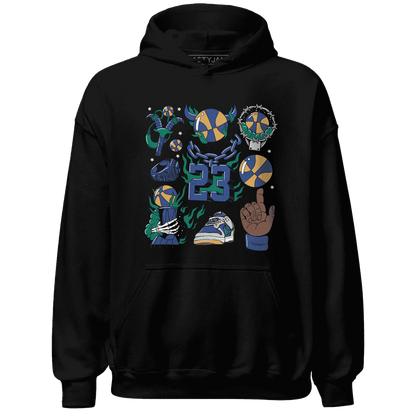 Dunk-Hyper-Royal-Malachite-Hoodie-Match-Neclaces-Number-23