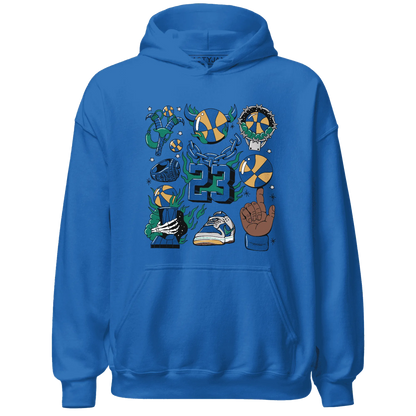 Dunk-Hyper-Royal-Malachite-Hoodie-Match-Neclaces-Number-23