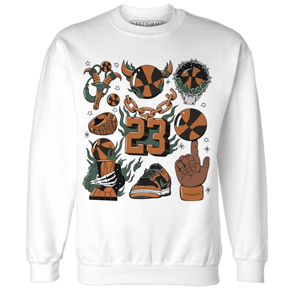 Dunk-Low-Ceramic-Sweatshirt-Match-Neclaces-Number-23