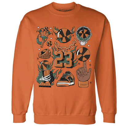 Dunk-Low-Ceramic-Sweatshirt-Match-Neclaces-Number-23