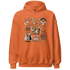 Dunk-Low-Retro-Wheat-Orange-Hoodie-Match-Neclaces-Number-23
