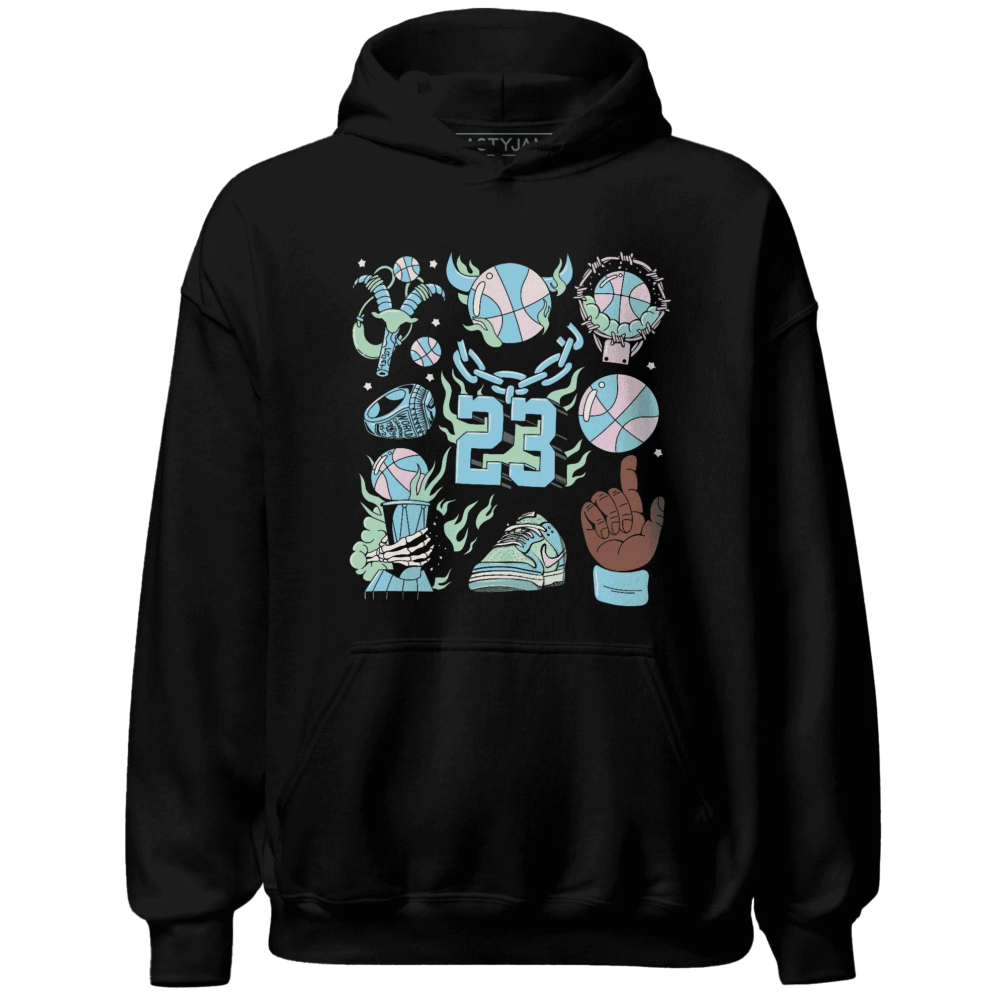 Dunk-Verdy-Visty-NastyJamz-Hoodie-Match-Neclaces-Number-23