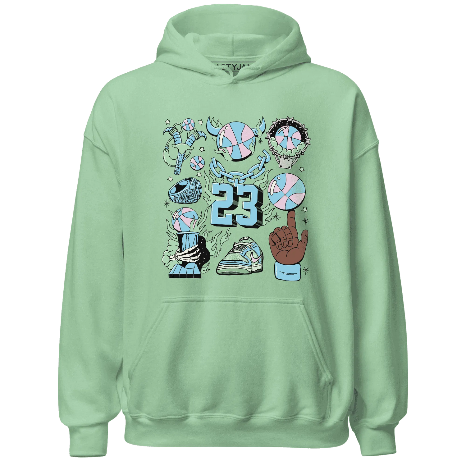 Dunk-Verdy-Visty-NastyJamz-Hoodie-Match-Neclaces-Number-23