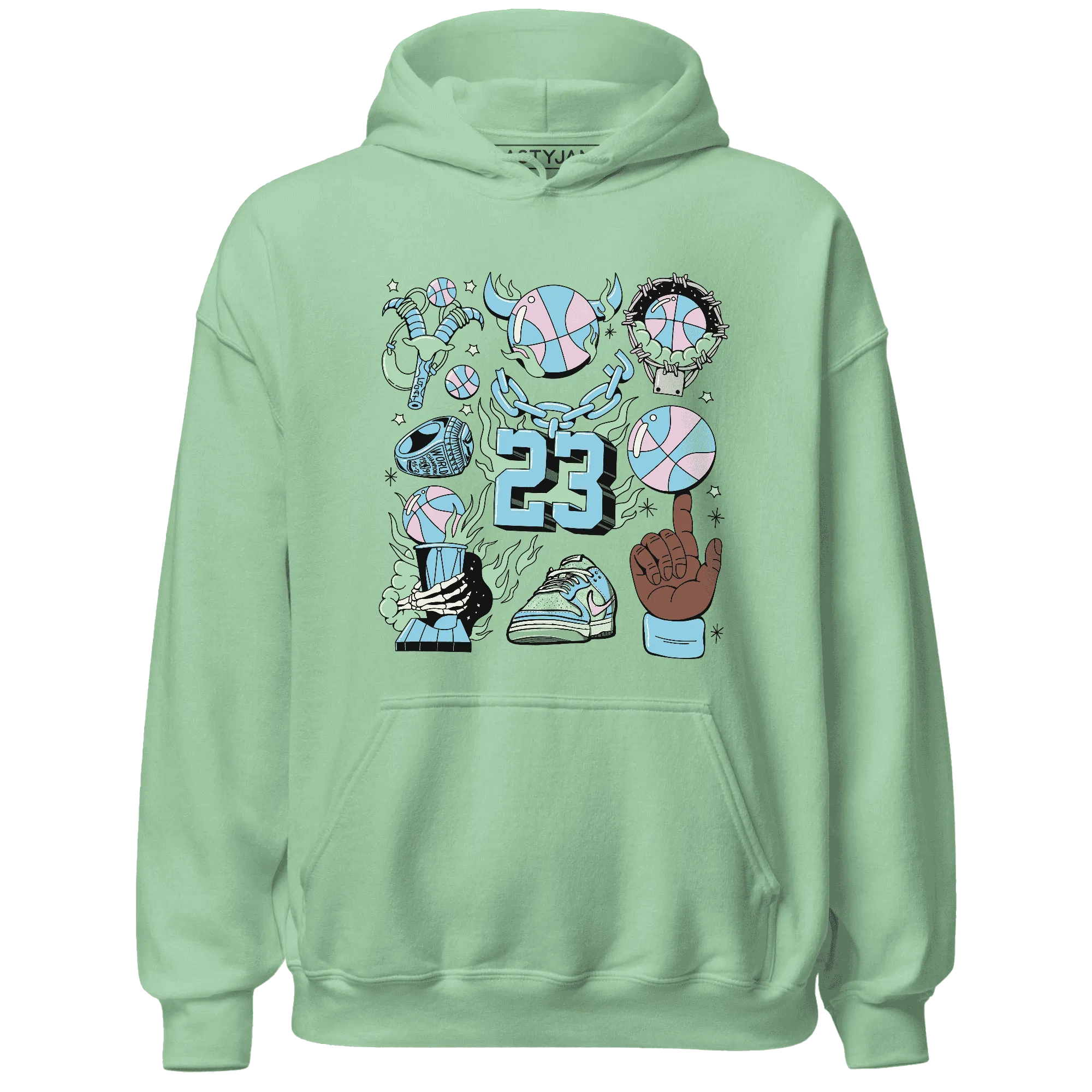 Dunk-Verdy-Visty-NastyJamz-Hoodie-Match-Neclaces-Number-23