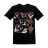 Jumman Jack University Red T Shirt Neclaces Number 23 - NastyJamz