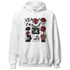 Jumman Jack University Red Hoodie Match Neclaces Number 23 - NastyJamz