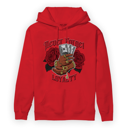 Mid Alternate Bred Toe 1s Hoodie Match Never Forget Loyalty - NastyJamz