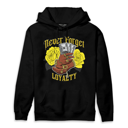 Vivid Sulfur 4s Hoodie Match Never Forget Loyalty - NastyJamz