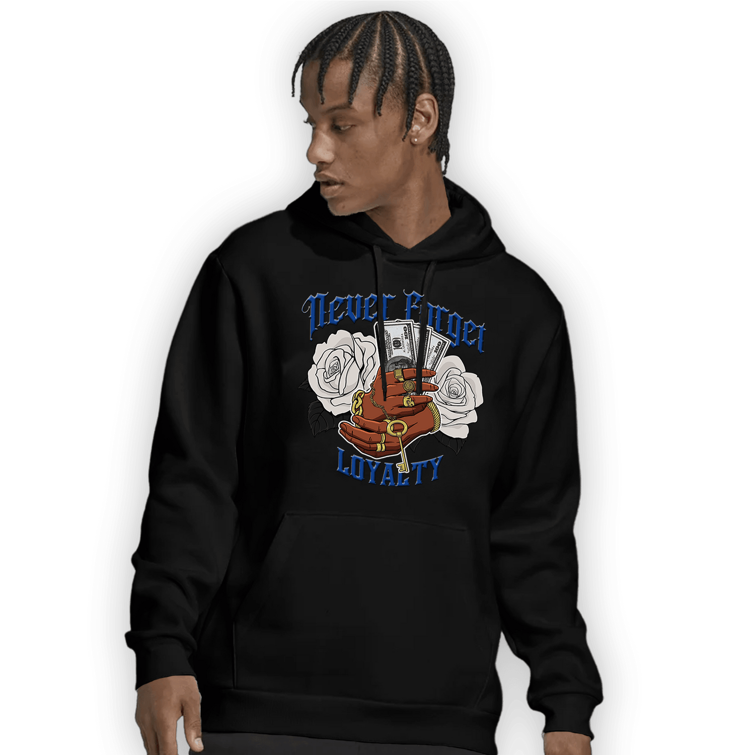 Air Max 1 86 Royal Hoodie Match Never Forget Loyalty - NastyJamz