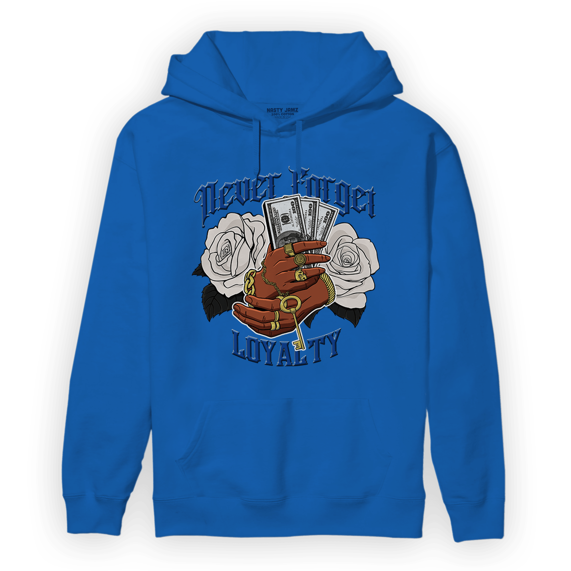Air Max 1 86 Royal Hoodie Match Never Forget Loyalty - NastyJamz