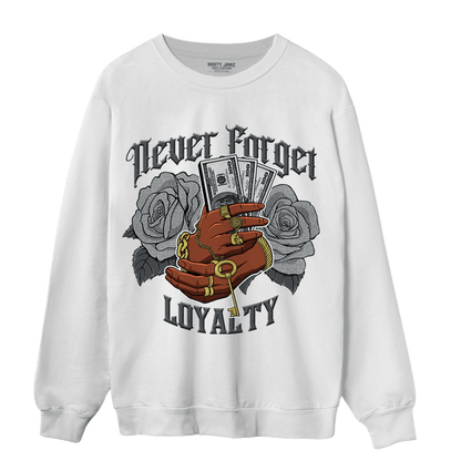 Air Max 90 Iron Grey Sweatshirt Match Never Forget Loyalty - NastyJamz