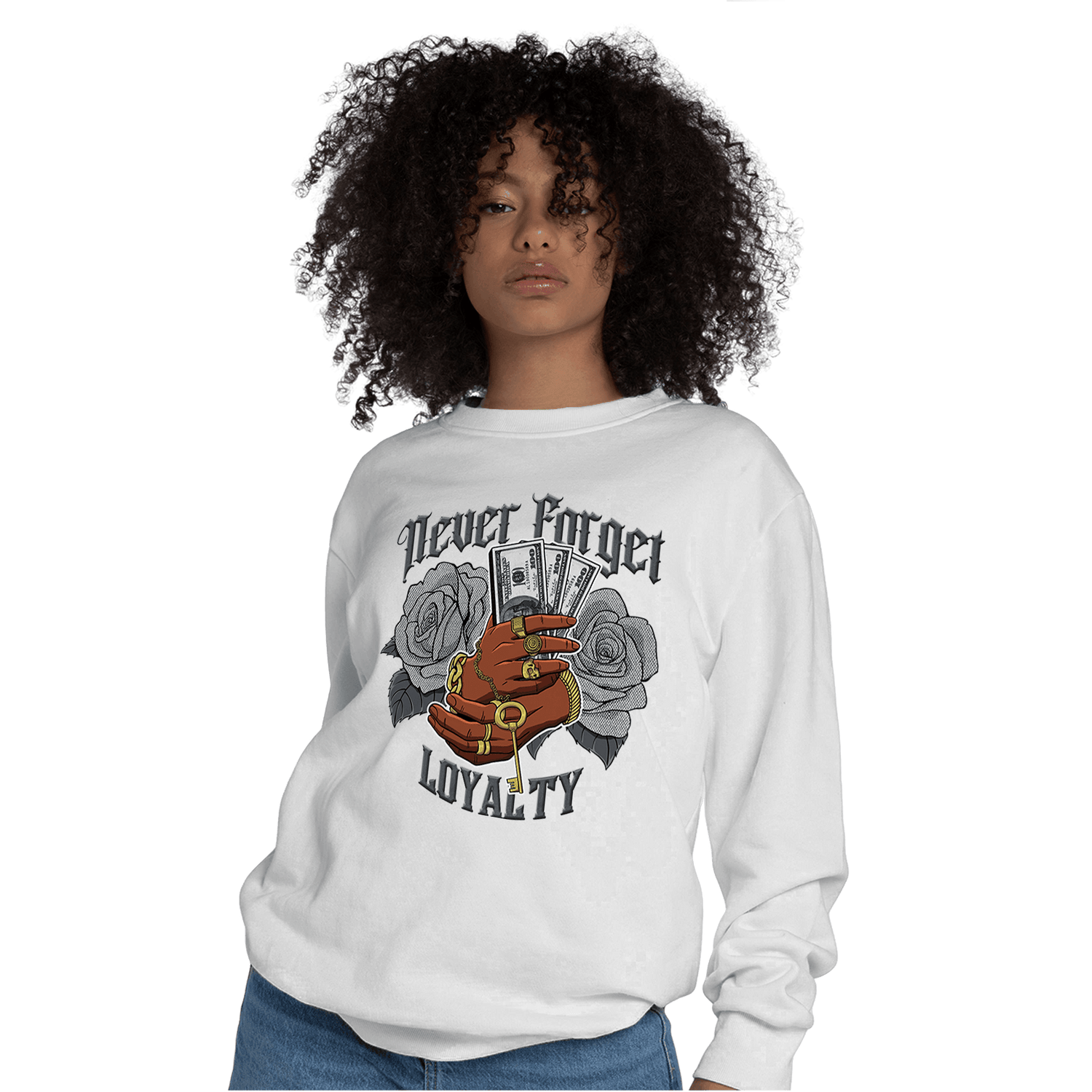 Air Max 90 Iron Grey Sweatshirt Match Never Forget Loyalty - NastyJamz