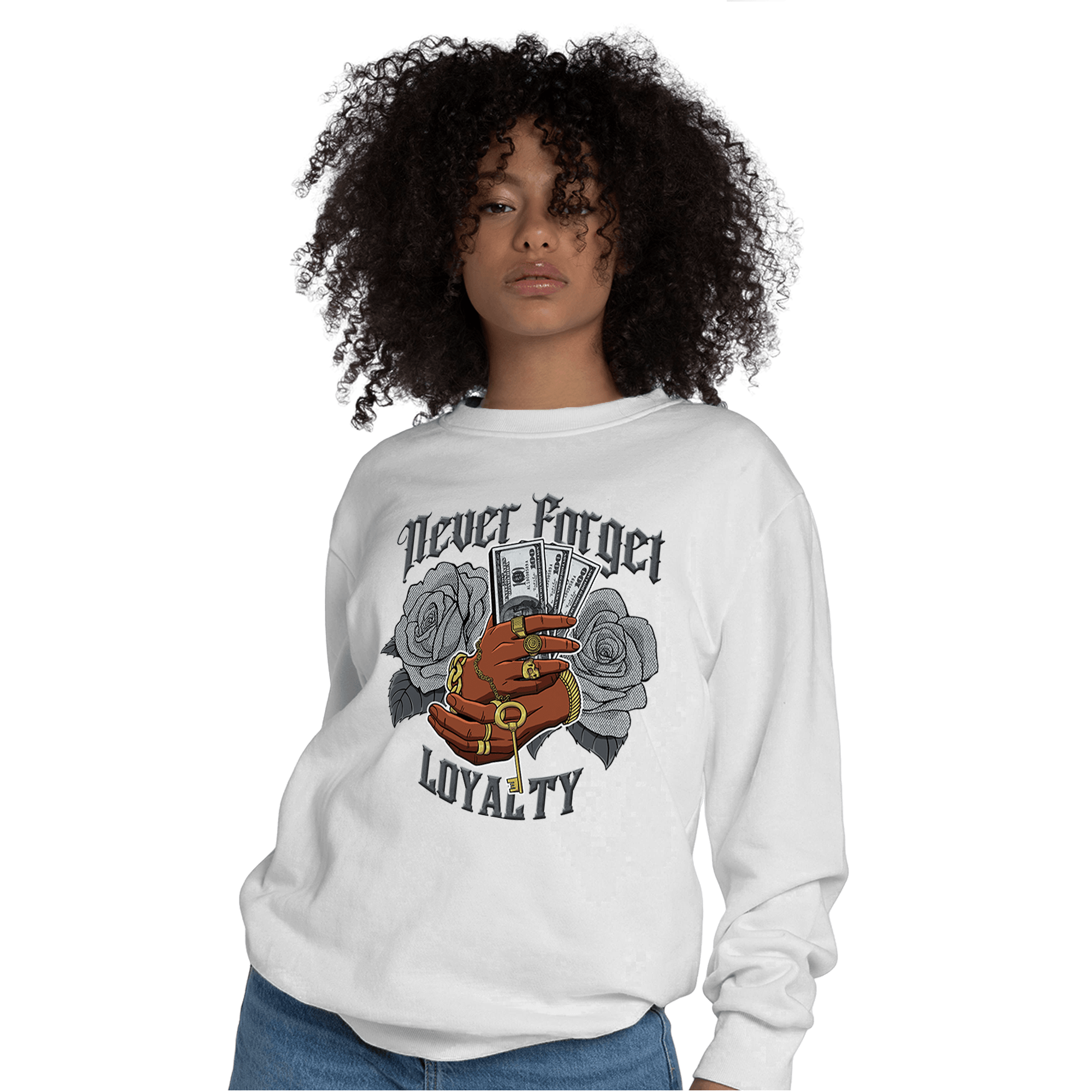 Air Max 90 Iron Grey Sweatshirt Match Never Forget Loyalty - NastyJamz