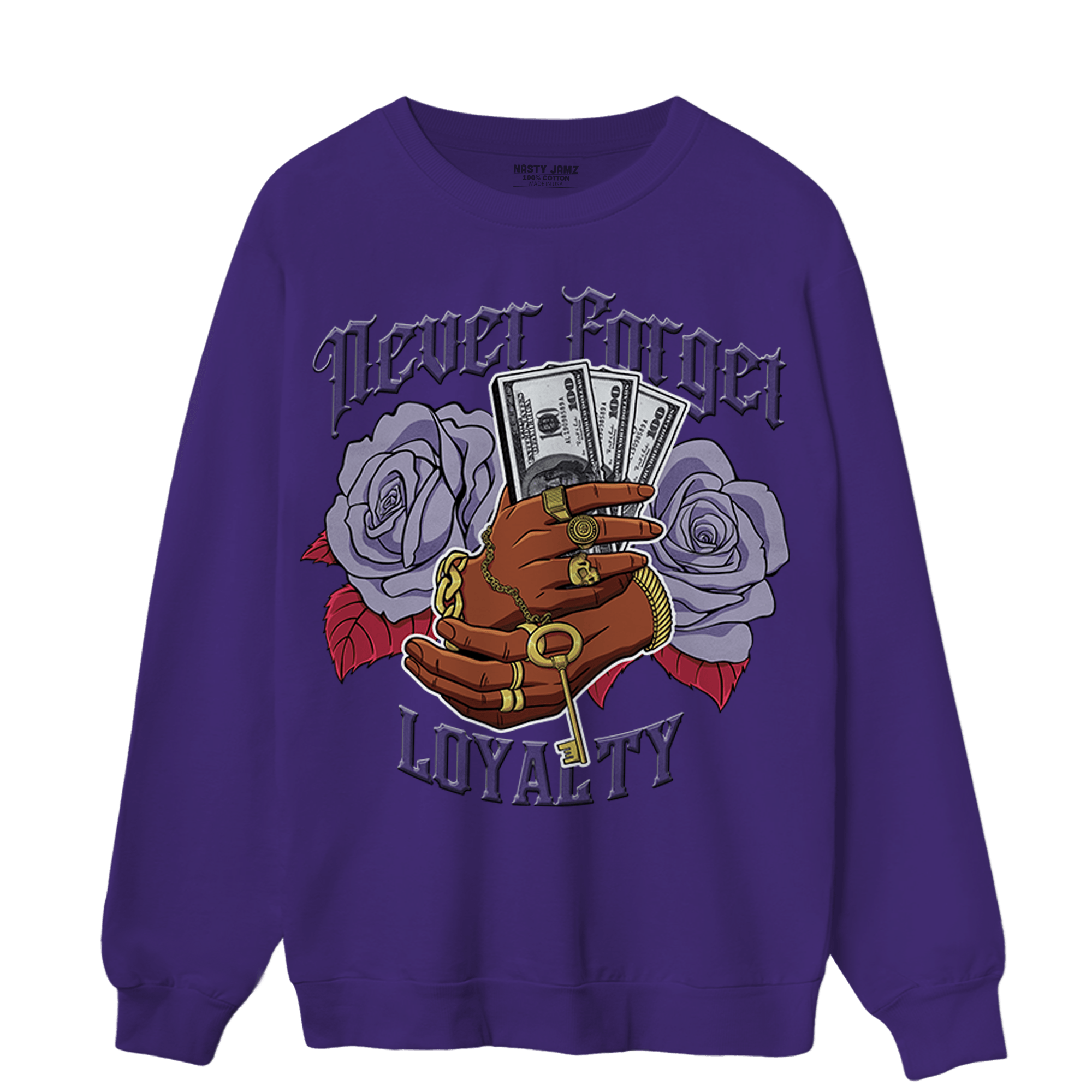 Dunk Low Plum Sweatshirt Match Never Forget Loyalty - NastyJamz