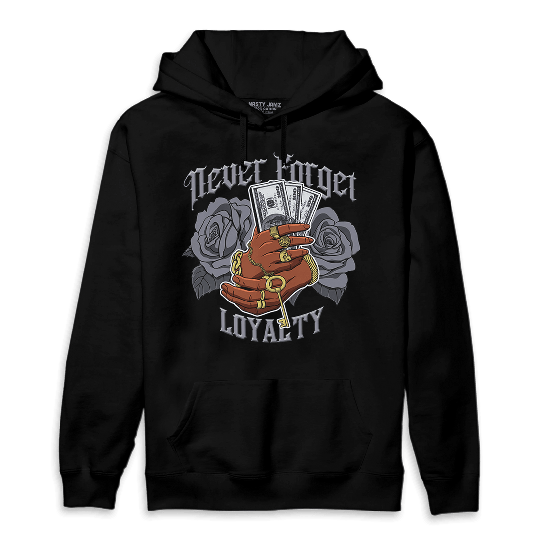 Stealth 14s Hoodie Match Never Forget Loyalty - NastyJamz