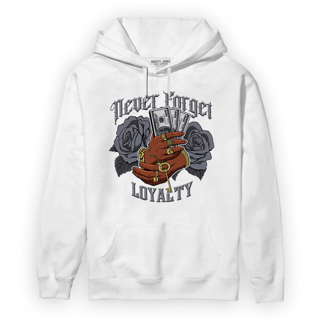 Stealth 14s Hoodie Match Never Forget Loyalty - NastyJamz