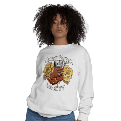 High OG Metallic Gold 1s Sweatshirt Match Never Forget Loyalty - NastyJamz