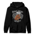 Retro High OG Black White 1s Hoodie Match Never Forget Loyalty - NastyJamz