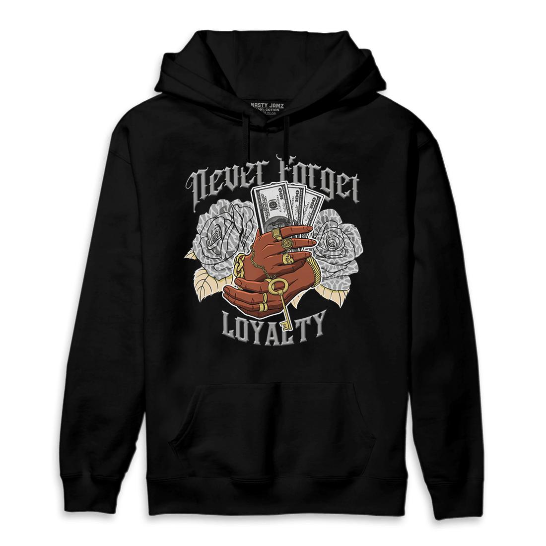 Craft Ivory 3s Hoodie Match Never Forget Loyalty - NastyJamz