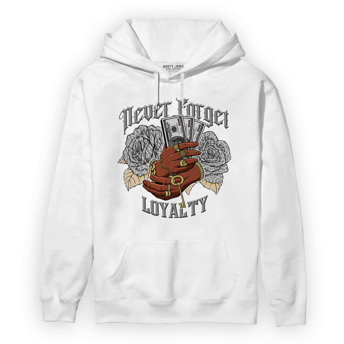 Craft Ivory 3s Hoodie Match Never Forget Loyalty - NastyJamz