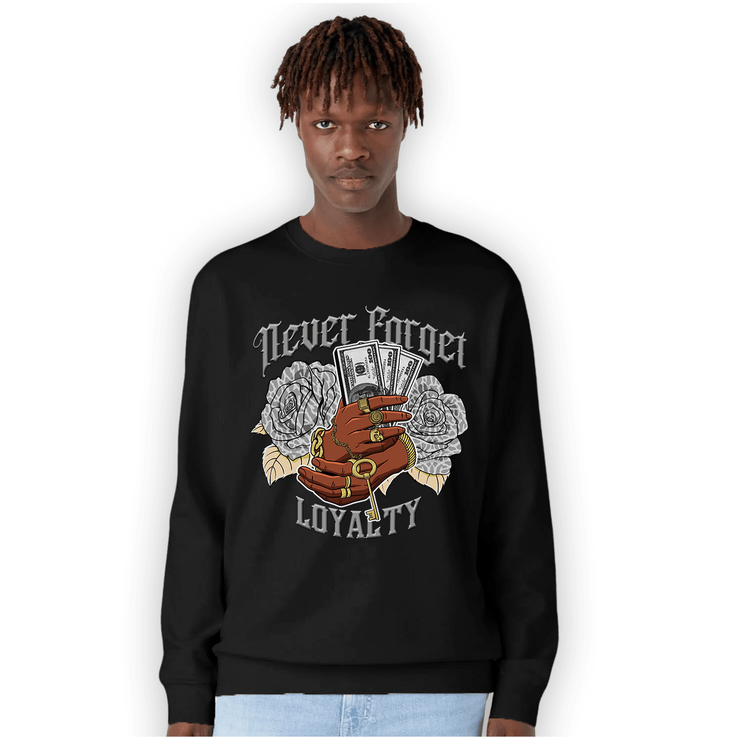 Craft Ivory 3s Sweatshirt Match Never Forget Loyalty - NastyJamz
