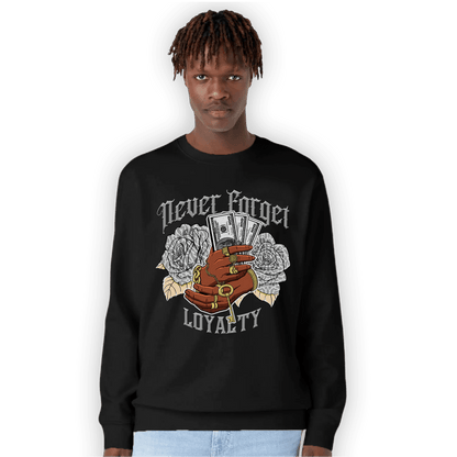 Craft Ivory 3s Sweatshirt Match Never Forget Loyalty - NastyJamz