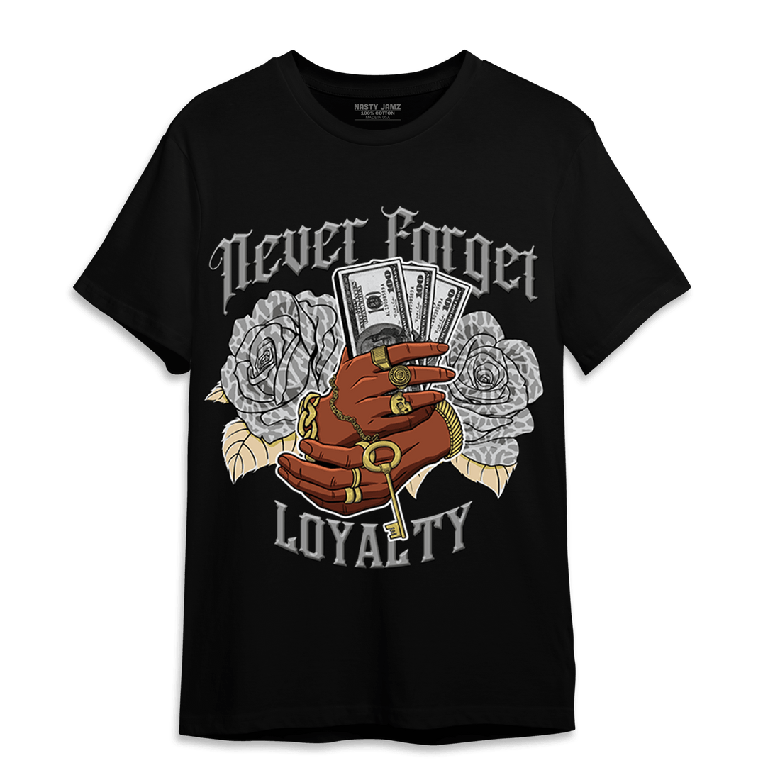 Craft Ivory 3s T Shirt Match Never Forget Loyalty - NastyJamz