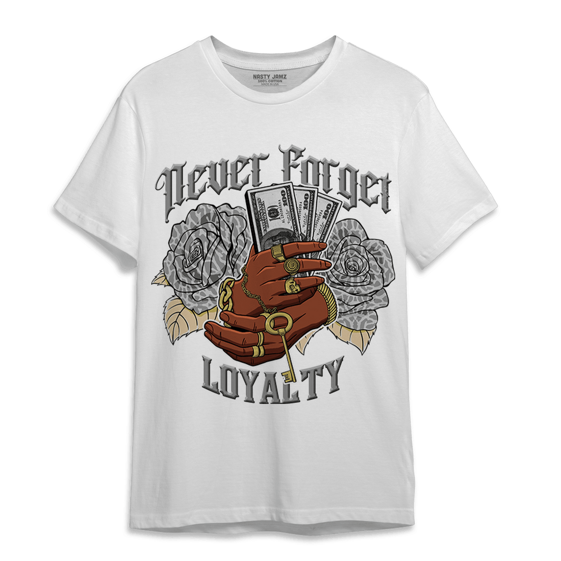 Craft Ivory 3s T Shirt Match Never Forget Loyalty - NastyJamz